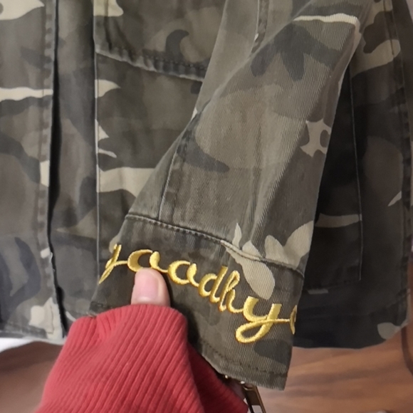 forever 21 camo jean jacket - Picture 3 of 4